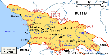 4L6PA operated 70Km northwest of Tbilisi