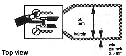 A Hairpin match for the 5 ele Tonna for 50 MHz