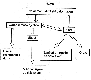 The revised version of causal chin for solar-terrestrial events